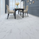 Durova Carrara Marble Gloss SPC Flooring