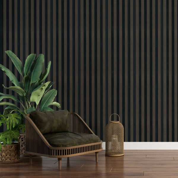 Grey Oak 3D Slat Wall Panel - Sulcado - Small Slat