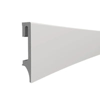 Light Grey Vox Espumo Skirting Board | 80mm x 2.5m | 1 Pack