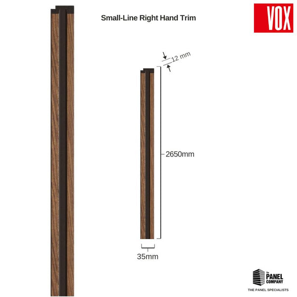 Vox Linerio Mocca Slat Panel Trim | Multiple Variants Available