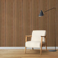 Natural Oak Acoustic Slat Wall Panel - Sulcado