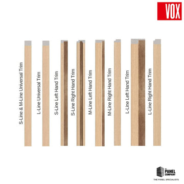 Vox Linerio Natural Slat Panel Trim | Multiple Variants Available