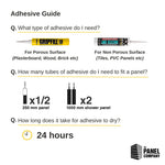 pvc-shower-panel-adhesive-guide