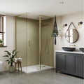 Multipanel Sage Green Large Tile Effect Shower Panel