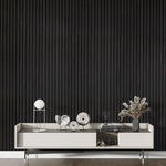 STRIVO Acoustic Slat Panel - Black Oak