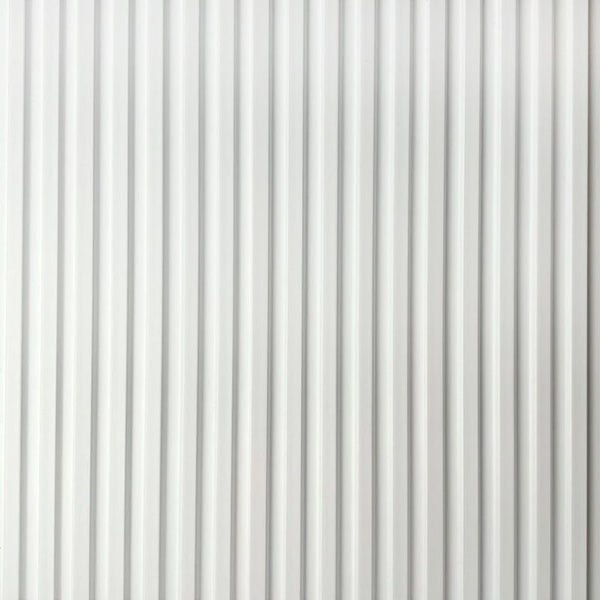 Buy All White Slat Wall Panel | The Panel Company