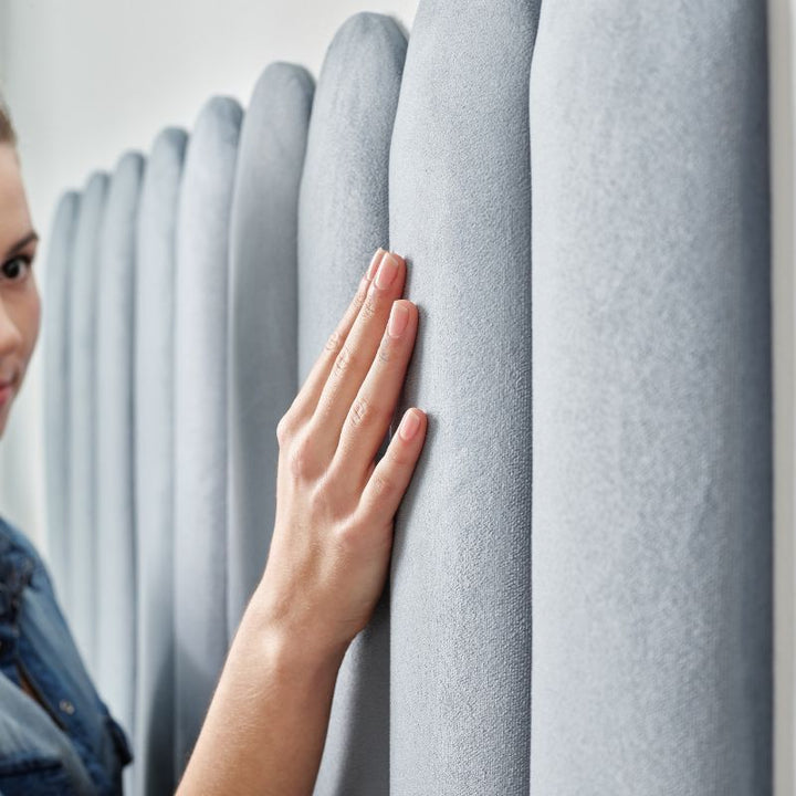 Regular Panel Vilo Upholstered Panel - Grey | Regular 3 | Panel Co – Panel Company