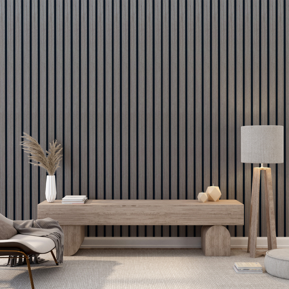 Buy Walnut Oak Acoustic Slat Wall Panelling | STRIVO PLUS | Panel Co ...