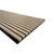 Walnut Acoustic Slat Wall Panel - Sulcado