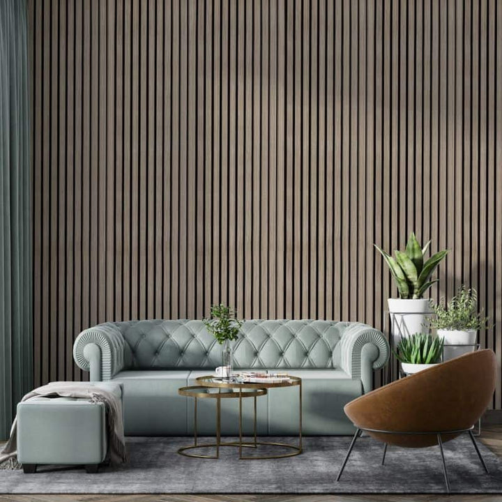 Walnut Acoustic Slat Wall Panels | The Panel Company