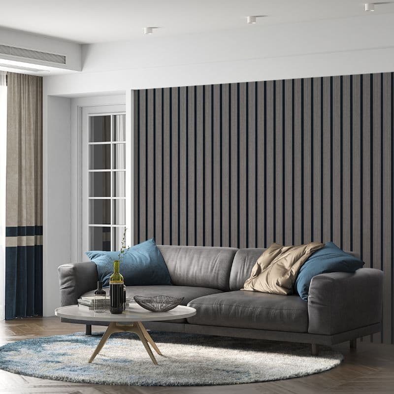 Buy Walnut Oak Acoustic Slat Wall Panelling | STRIVO PLUS | Panel Co ...