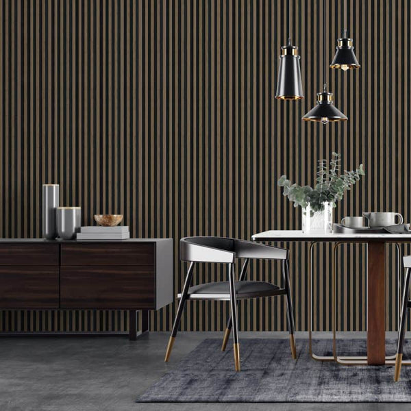 walnut-sulcado-slat-wall-panel-dining-room