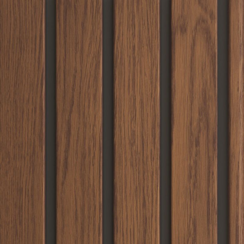 Walnut | Vox Fronto Slat Wall Exterior Panels | Panel Co – Panel Company