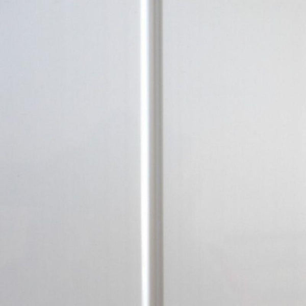 Matt White V Groove 8mm Sample