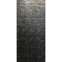Premium Large Natural Stone Anthracite 1.0m x 2.4m Shower Panel