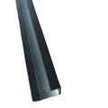 Aluminium End Cap Square Anthracite | 10mm Depth