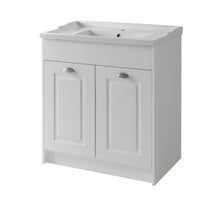 Kartell Astley 800mm 2 door unit & Basin Matt White