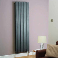 Kartell Boston Design Central Heated Radiator in Anthracite