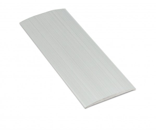 Aluminium Threshold Strip | Self Adhesive | Brushed Silver (38 x 3mm - 0.9m)