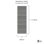 Yorkshire Ultimo Tile 500mm x 2.7m