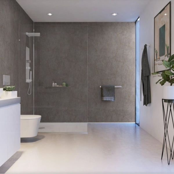 Buy Gold Slate Matt ShowerWall The Panel Company