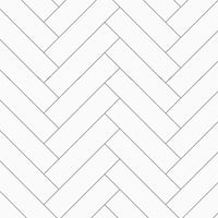 White Herringbone 8mm | 4 Pack