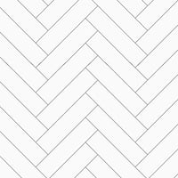 White Herringbone 8mm | 4 Pack