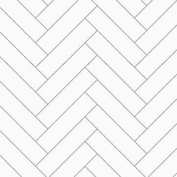 White Herringbone 8mm | 4 Pack