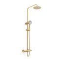 Kartell Ottone Thermostatic Exposed Bar Shower with Overhead Drencher & Sliding Handset