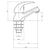 Kartell Koral Pair Basin Pillar Taps