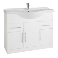 Kartell Ceramic Basin 105 cm 1 Tap Hole