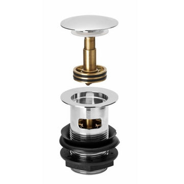 Kartell Basin Waste CP (Slotted) with Remove Clic-Clac