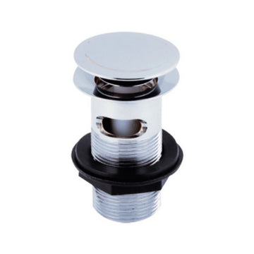Kartell Push Button Basin Waste CP (slotted)