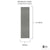 Ancona Contempo Smooth 500mm x 2.7m