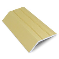 Self Adhesive Ramp - Matt Brass/Gold (50 x 15mm - 0.9m)