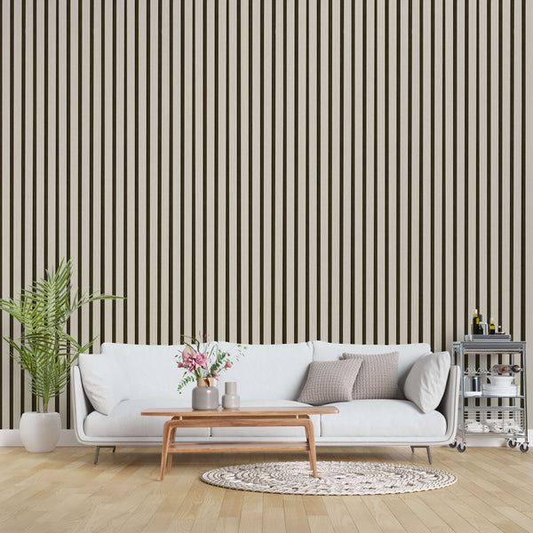 STRIVO Acoustic Slat Panel - Light Oak
