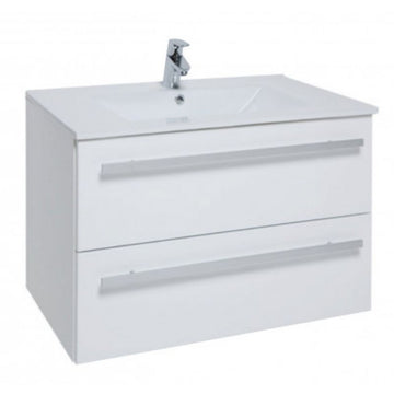 kartell Purity 800mm 2 Drawer Wall Mounted Unit White