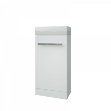 Kartell Purity Cloakroom Unit & Basin White