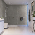 Silver Slate Matt | ShowerWall Paneling