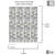 Diagram showing a pack of 4 matched decorative wall panels by VOX, each panel measuring 1 meter by 2.65 meters with intricate geometric patterns, displayed vertically with dimensions labeled in metric units.