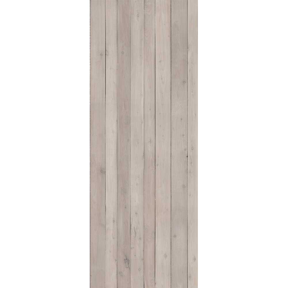 Vertical light grey wooden planks texture, seamless wood paneling background, washed out rustic wood surface, weathered timber cladding, pale wooden wallpaper pattern.