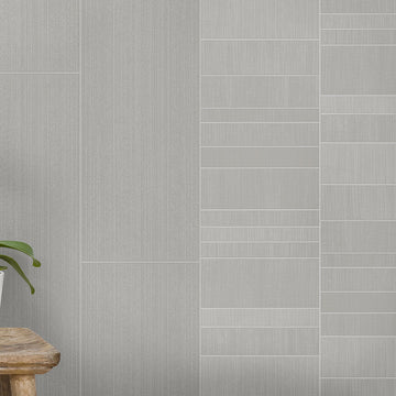 Vox Modern Silver Large Tile | 4 Pack