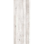 Vertical white-washed wooden planks texture, seamless wood panel background for interior design wallpaper, rustic distressed wood surface, shiplap pattern.