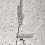 Large White Marble 1.0m x 2.4m Shower Panel