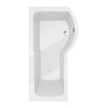 Kartell Adapt 1700mm P Shaped Right Hand Bath with Leg Sets