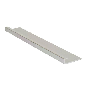 Bright Silver Aluminium End Cap Square