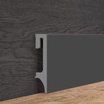 Anthracite Vox Espumo Skirting Board | 80mm x 2.5m | 1 Pack