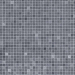 Premium Large Mosaic Blue 1.0m x 2.4m Shower Panel