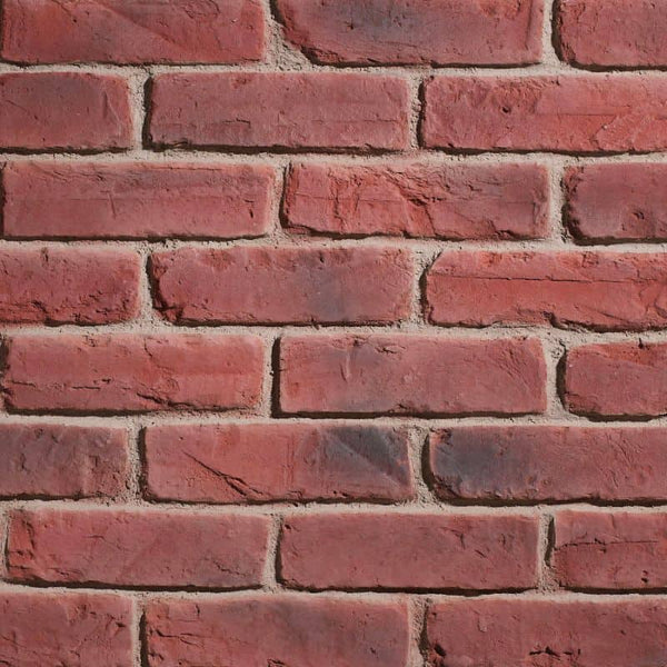 British Brick Aged Red Panel Stone