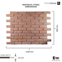 British Brick Natural Panel Stone